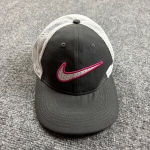 NIKE Women’s Legacy91 Dri-Fit Golf Hat Swoosh Grey Fitted Size: Small
